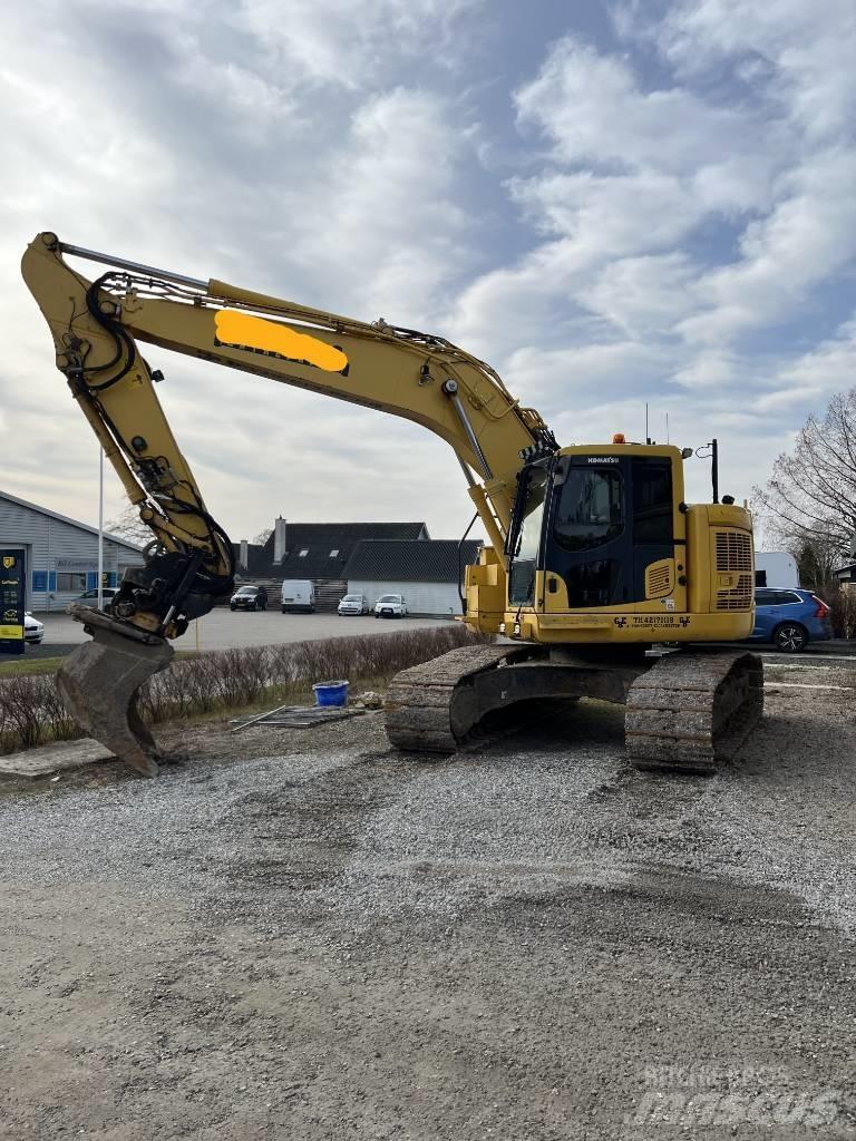 Komatsu PC 228 Kāpurķēžu ekskavatori