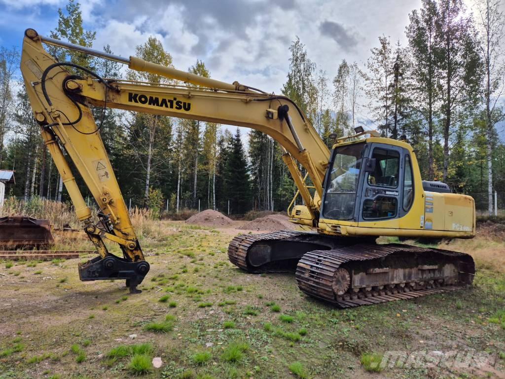 Komatsu PC 210-6K Kāpurķēžu ekskavatori