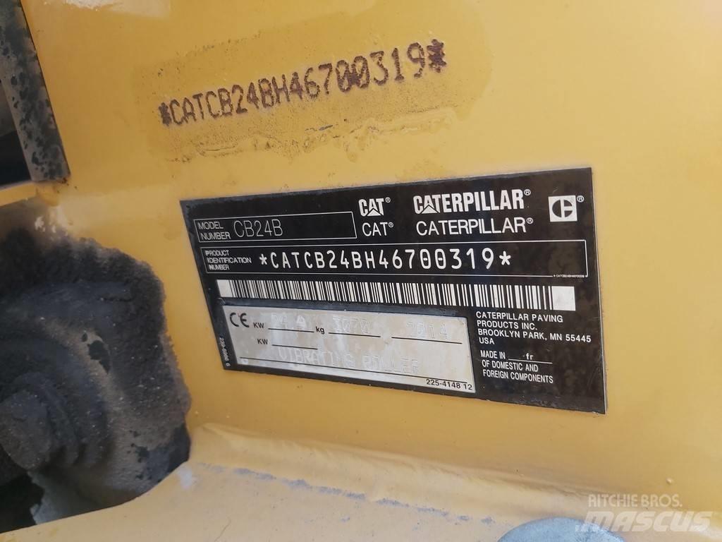 CAT CB 24 B Divvalču grunts veltņi