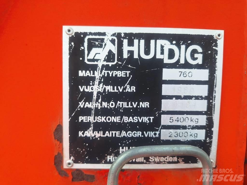 Huddig 760 Ekskavatori-iekrāvēji