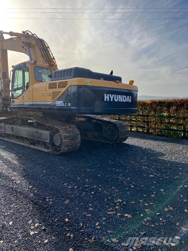 Hyundai 380-9 Kāpurķēžu ekskavatori
