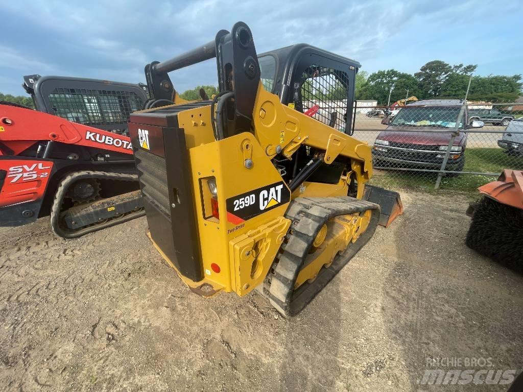 CAT 259 D Lietoti riteņu kompaktiekrāvēji