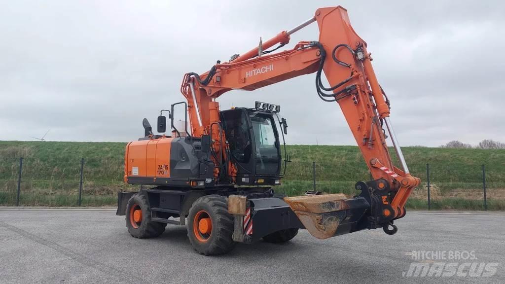 Hitachi ZX 170W-5B Ekskavatori uz riteņiem