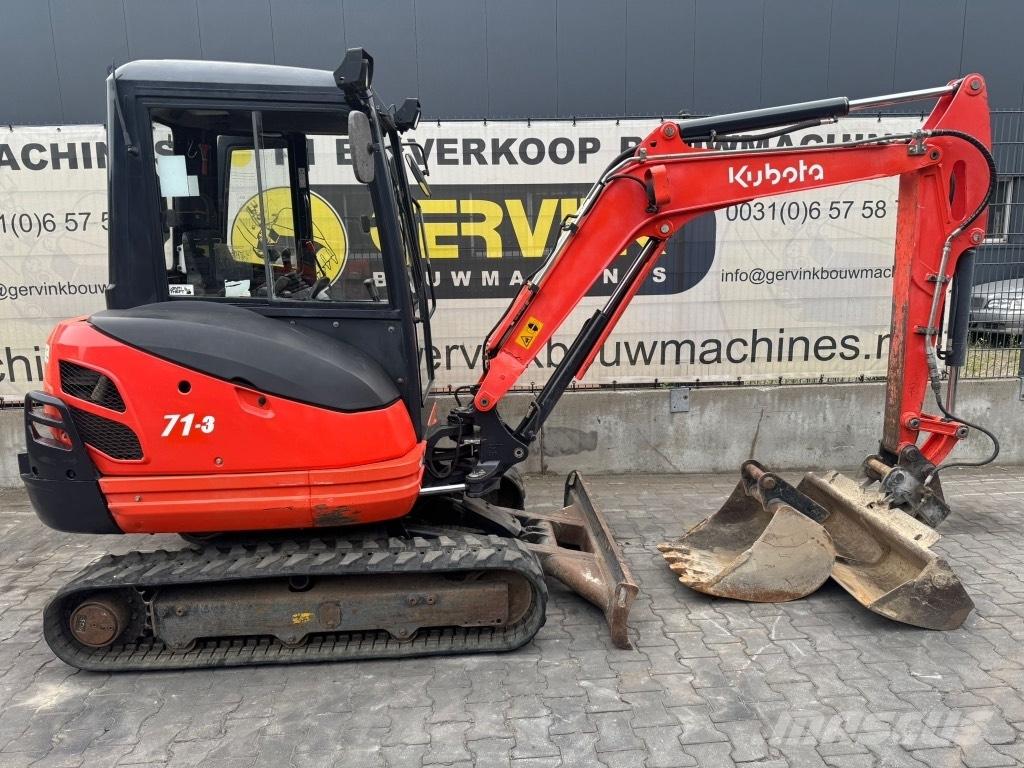 Kubota KX 71-3 Mini ekskavatori < 7 t