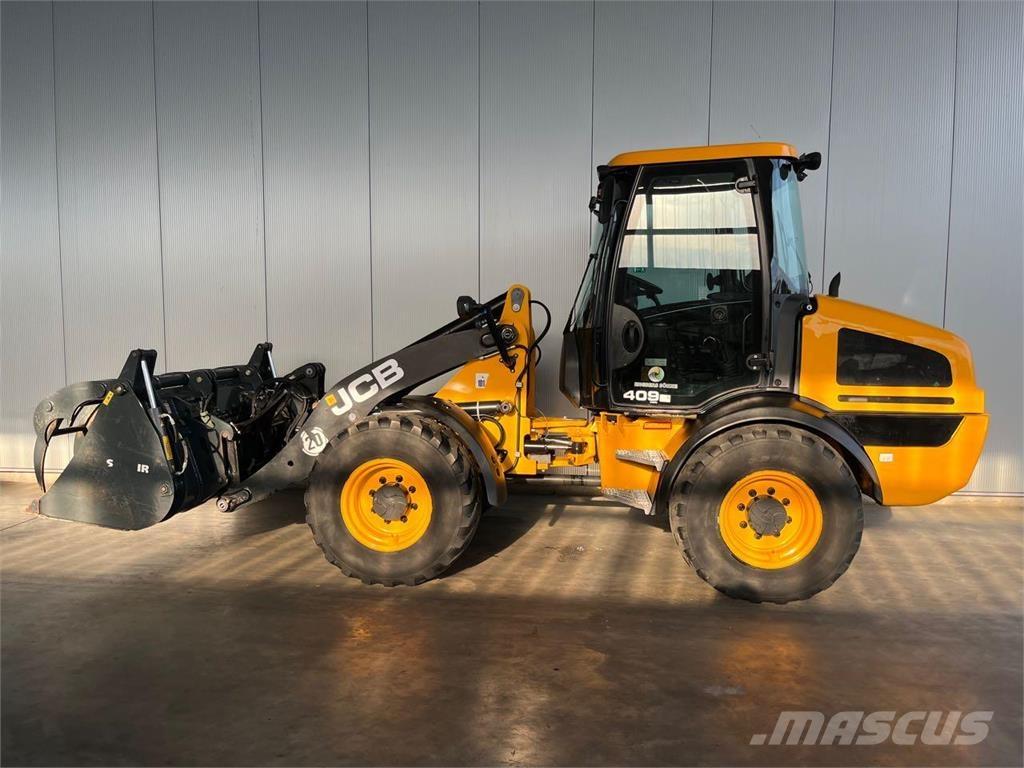 JCB 409 Agri Iekrāvēji uz riteņiem