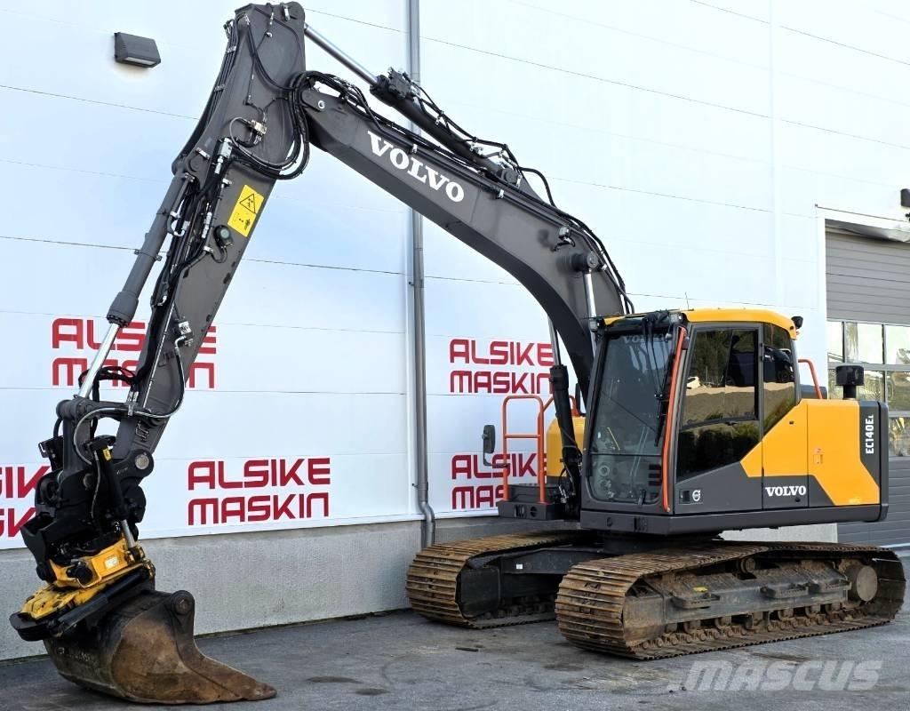 Volvo EC 140 EL Kāpurķēžu ekskavatori