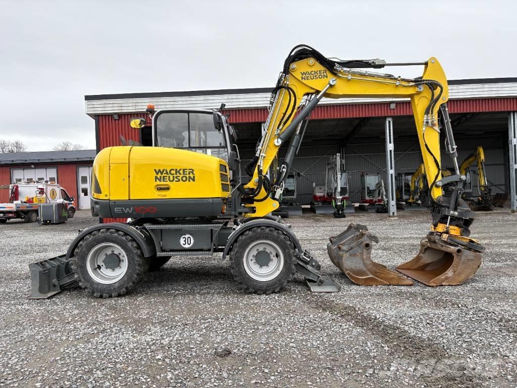 Wacker Neuson EW100 Ekskavatori uz riteņiem