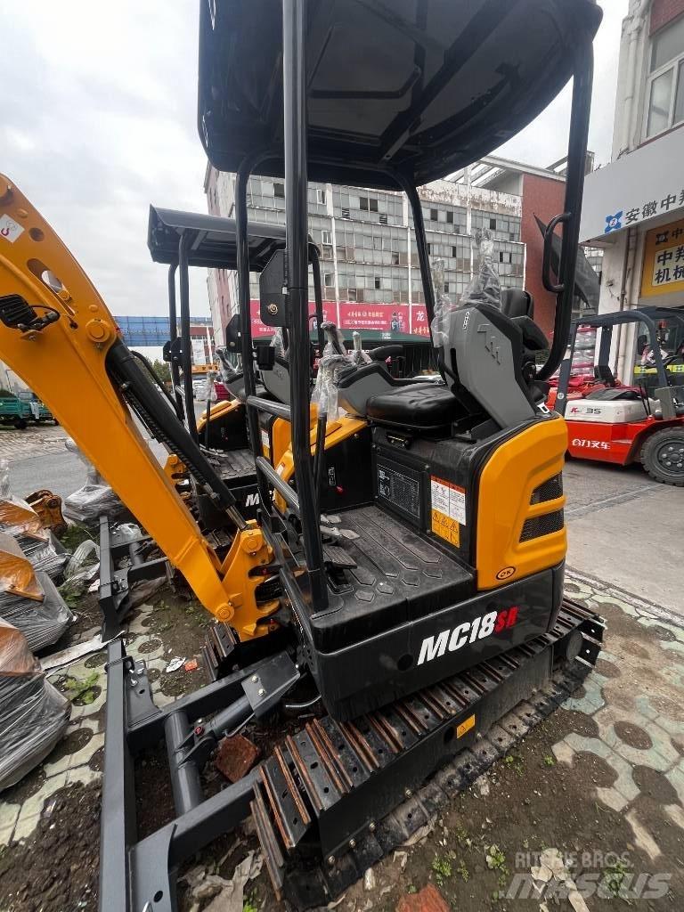 JCM MC18SR Kāpurķēžu ekskavatori