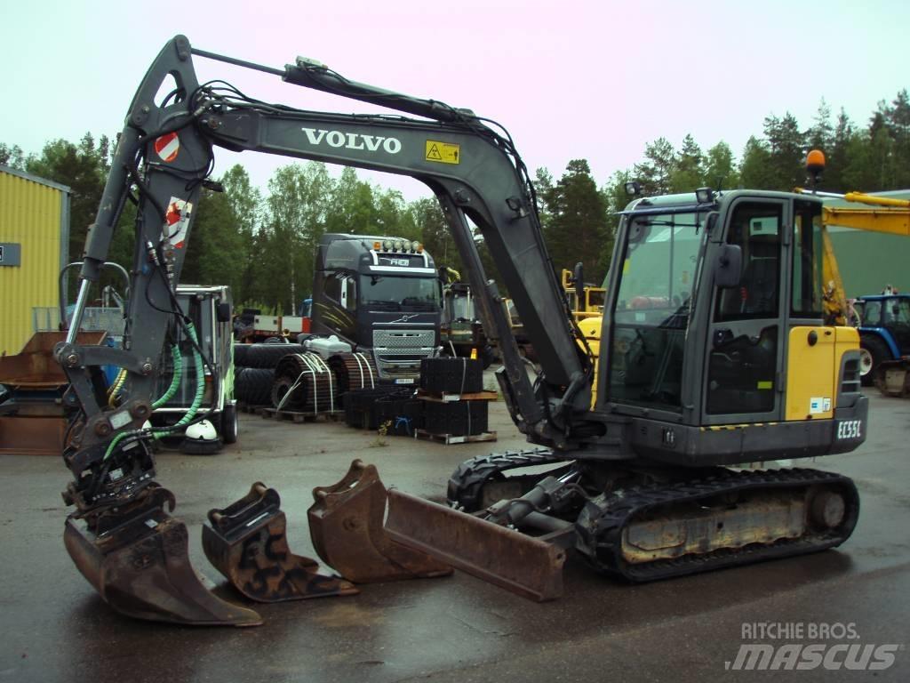 Volvo EC 55 C Mini ekskavatori < 7 t