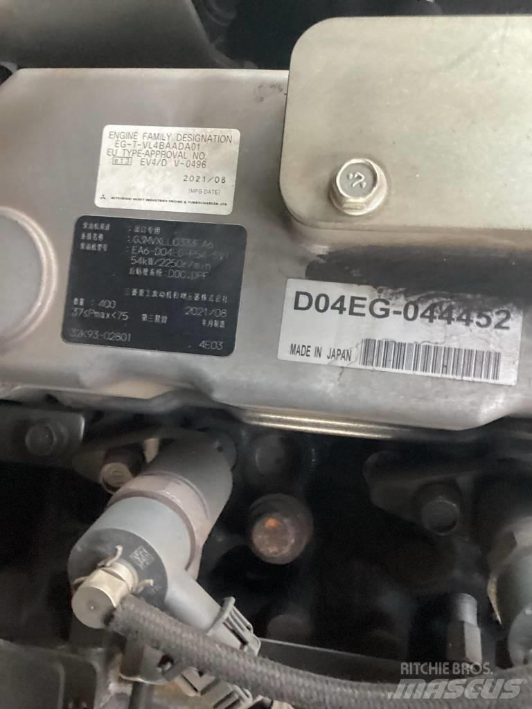 Mitsubishi FD 50 Tehnika ar dīzeļa dzinēju