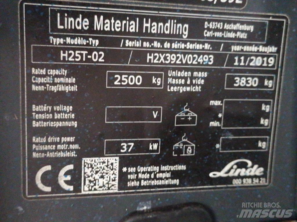 Linde H25T-02 Elektriskie iekrāvēji