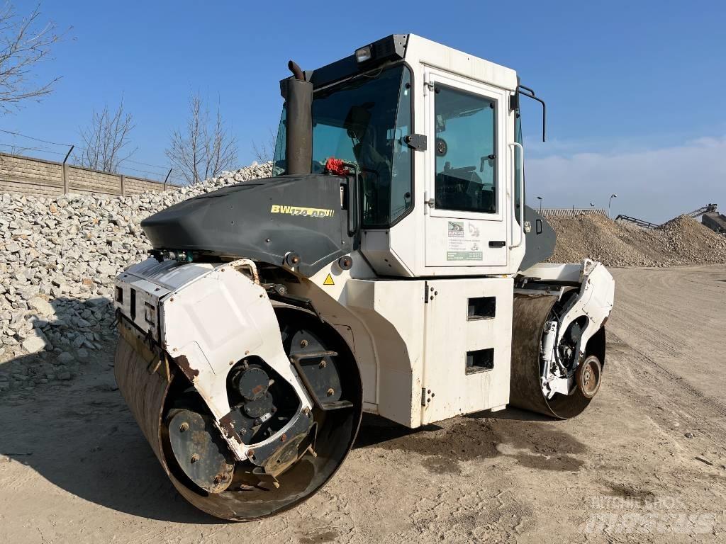 Bomag BW 174 AD Divvalču grunts veltņi