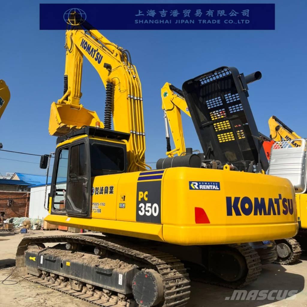 Komatsu PC 350 Kāpurķēžu ekskavatori