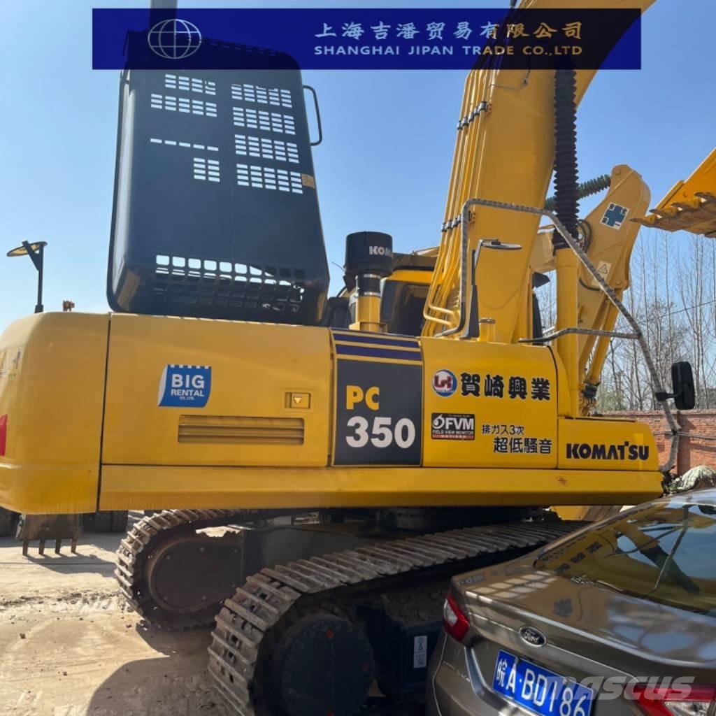 Komatsu PC 350 Kāpurķēžu ekskavatori
