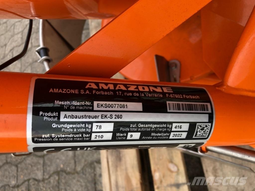 Amazone EKS 260 Smilšu un sāls kaisītāji