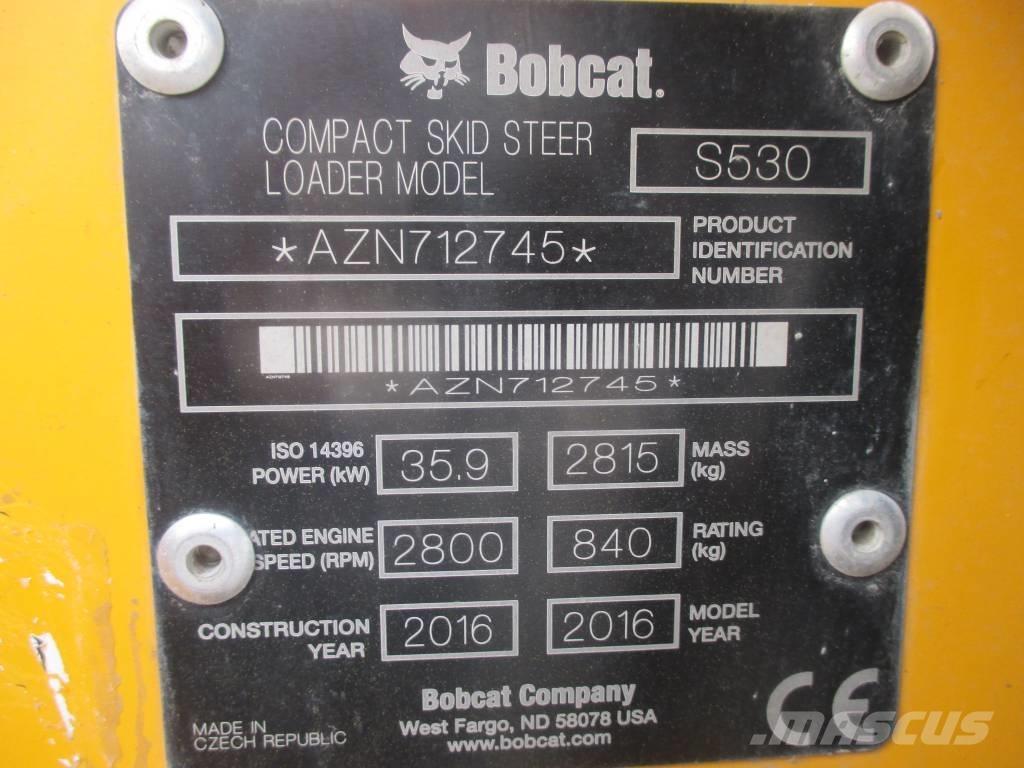 Bobcat S 530 Lietoti riteņu kompaktiekrāvēji
