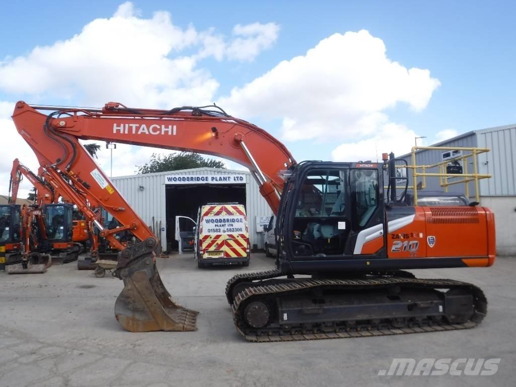 Hitachi ZX 210 LC-7 Kāpurķēžu ekskavatori