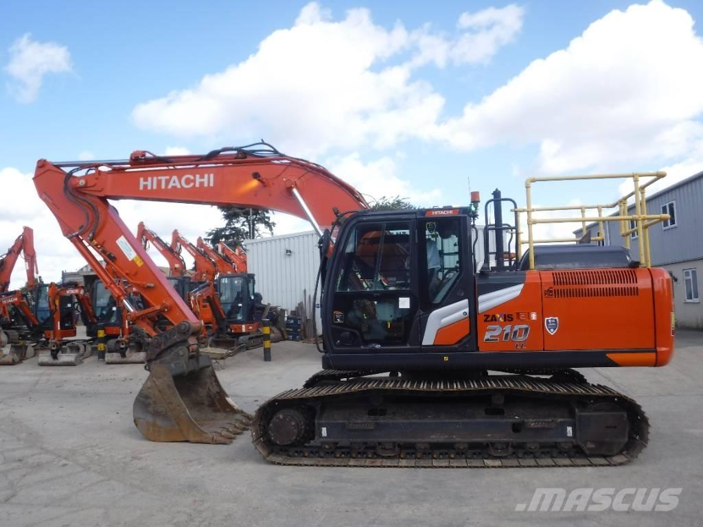 Hitachi ZX 210 LC-7 Kāpurķēžu ekskavatori