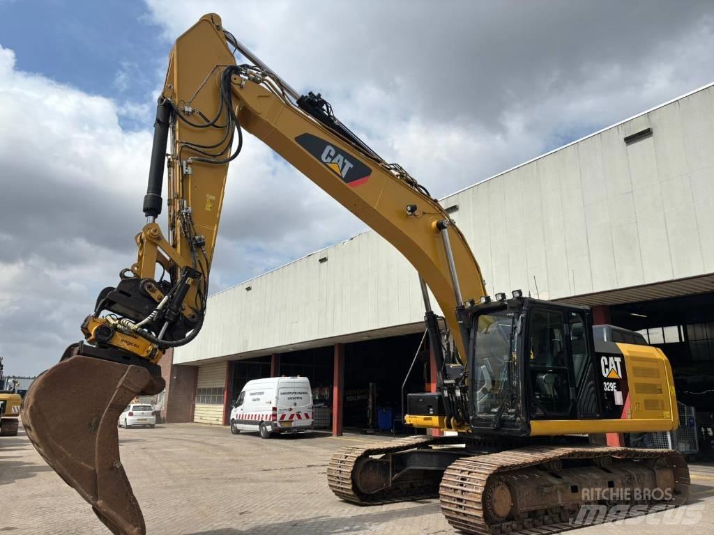 CAT 329 EL Kāpurķēžu ekskavatori