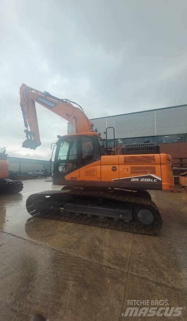 Doosan DX 210 LC-7 Kāpurķēžu ekskavatori