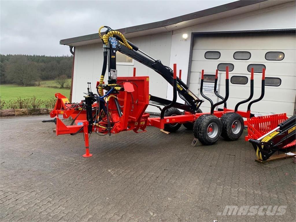  8.5to Rückewagen Zaru savācēji