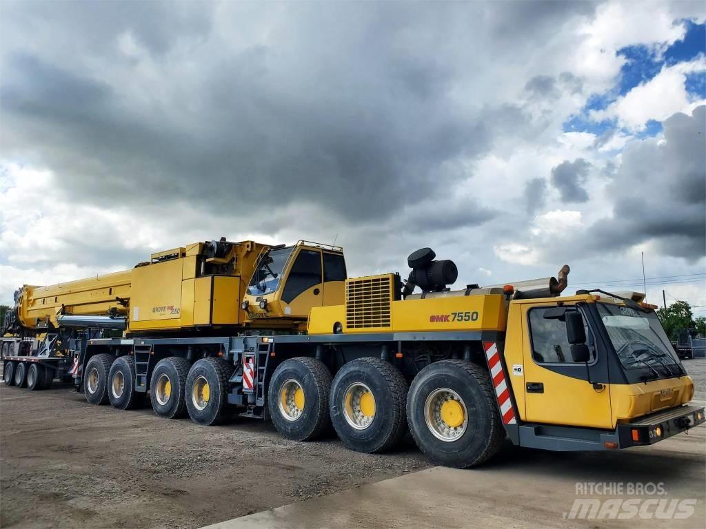 Grove GMK 7550 Visurgājēji celtņi