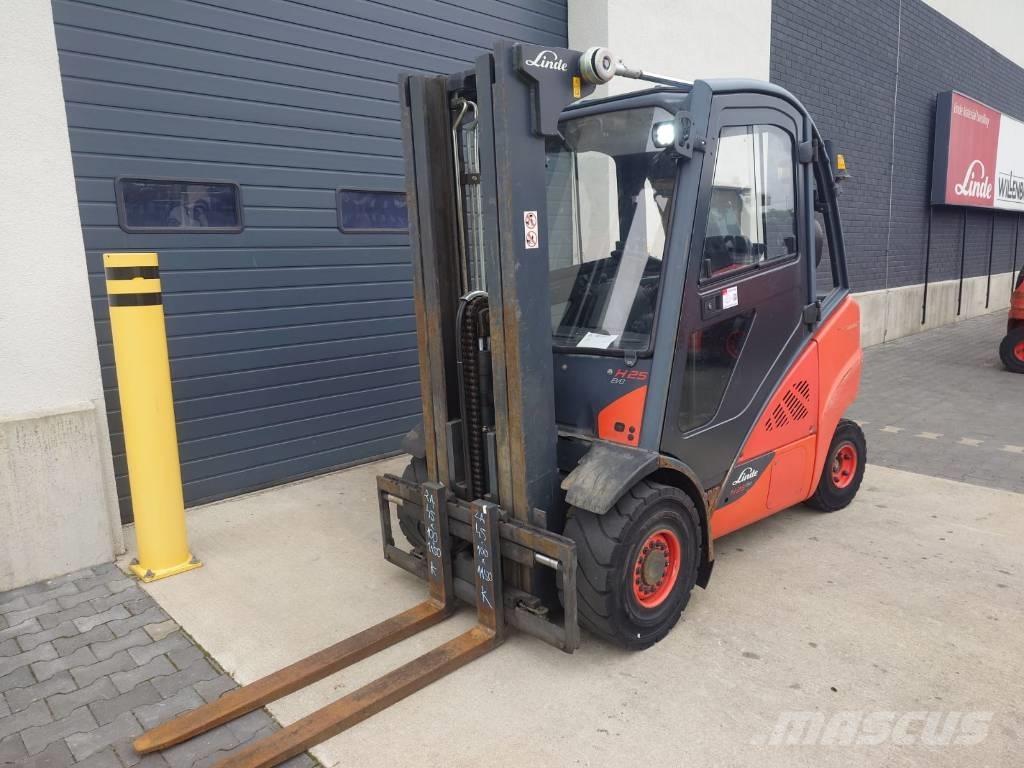 Linde H25/600D/393 Tehnika ar dīzeļa dzinēju