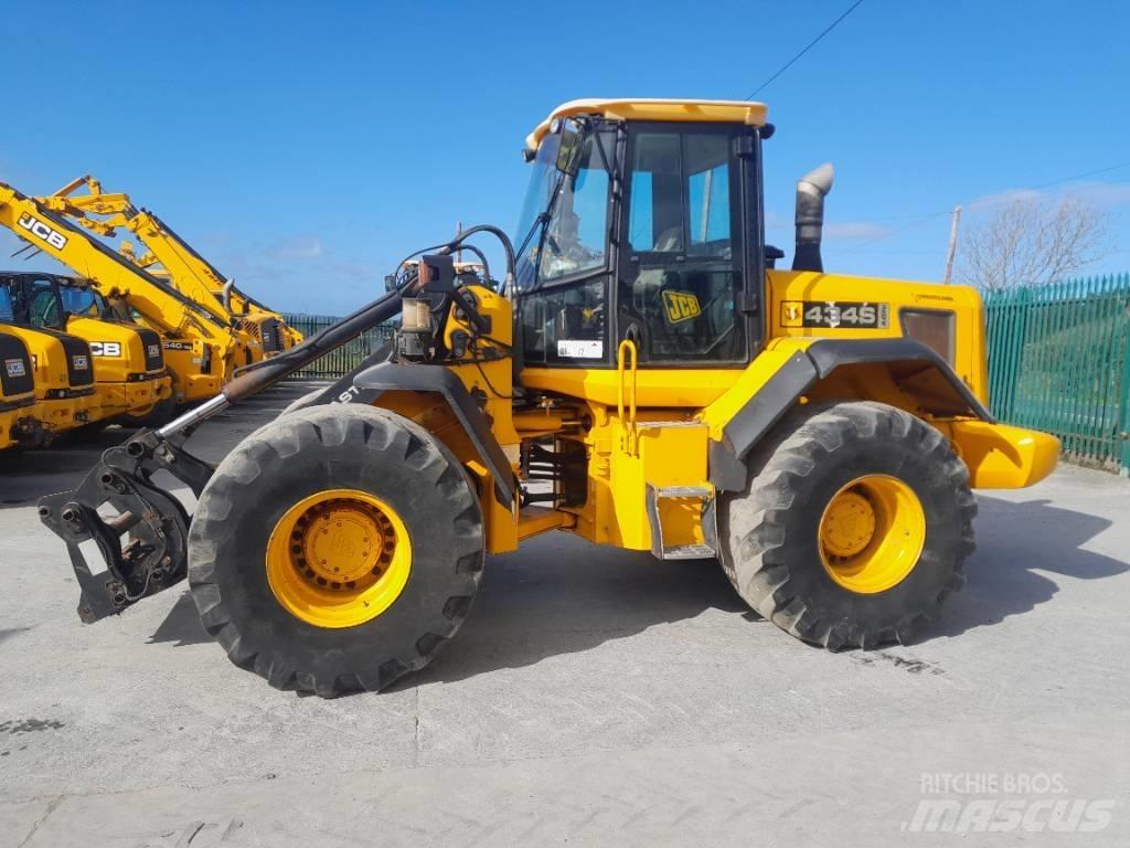 JCB 434S Iekrāvēji uz riteņiem