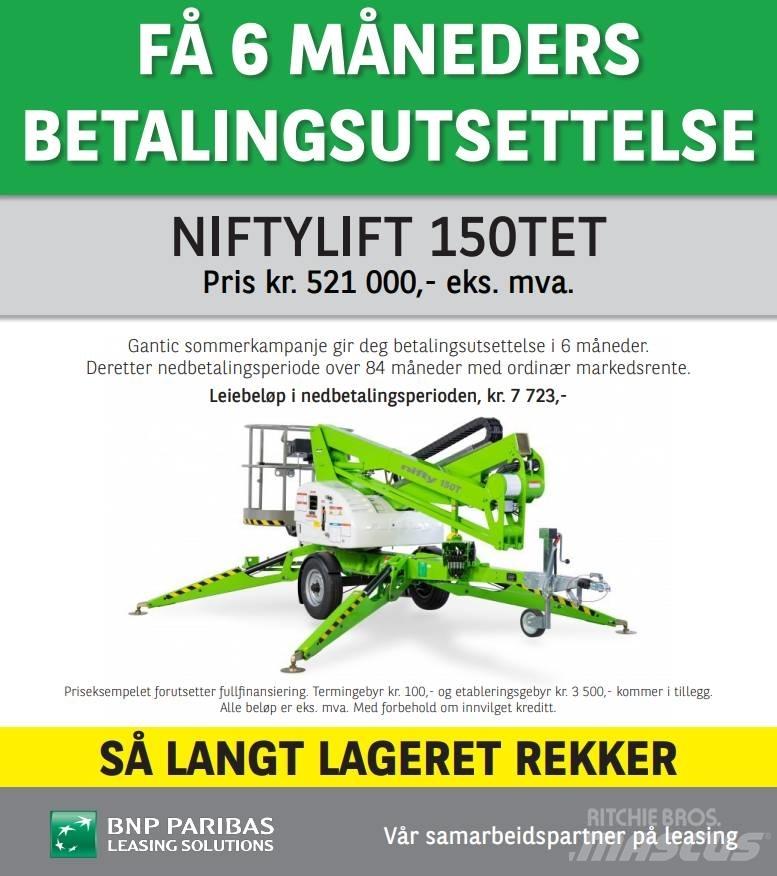 Niftylift 150TET Pacēlājplatformas - piekabes