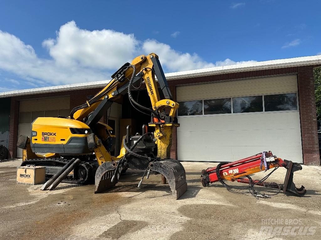 Brokk 500 Demontāžas ekskavators