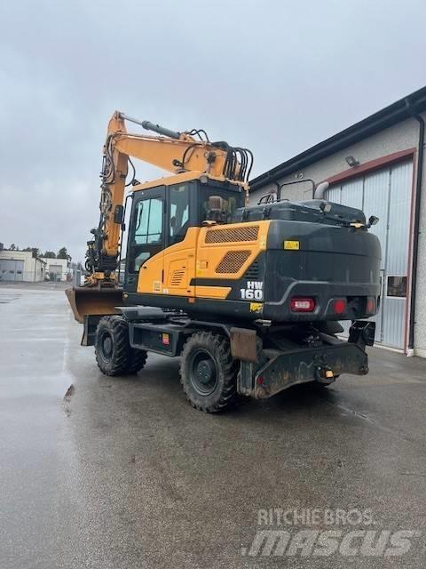 Hyundai HW160 Ekskavatori uz riteņiem