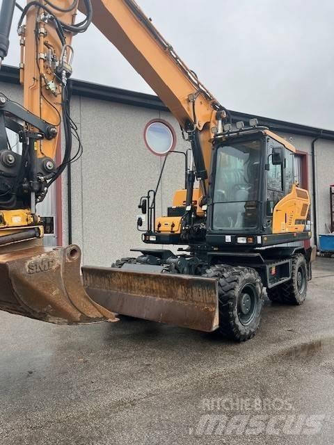 Hyundai HW160 Ekskavatori uz riteņiem