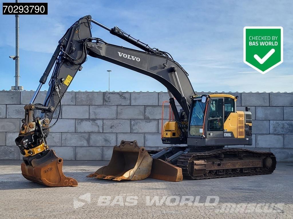 Volvo ECR355 E L Kāpurķēžu ekskavatori