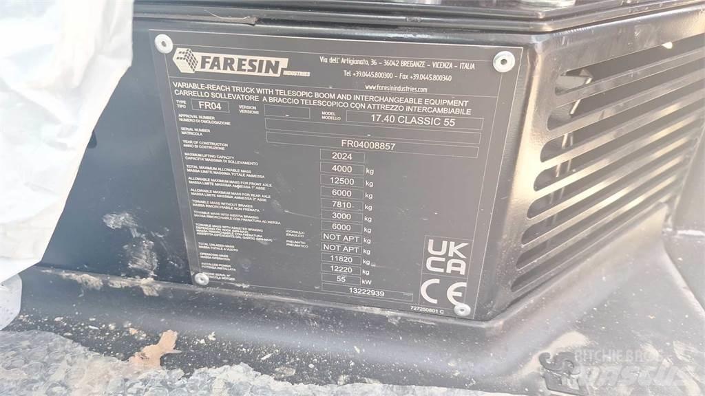 Faresin 17.14 Teleskopiskie manipulatori