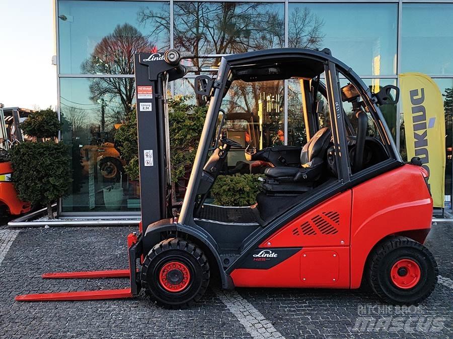 Linde H25T-02 LPG tehnika