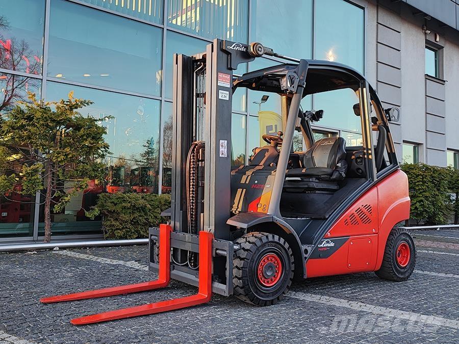 Linde H25T-02 LPG tehnika