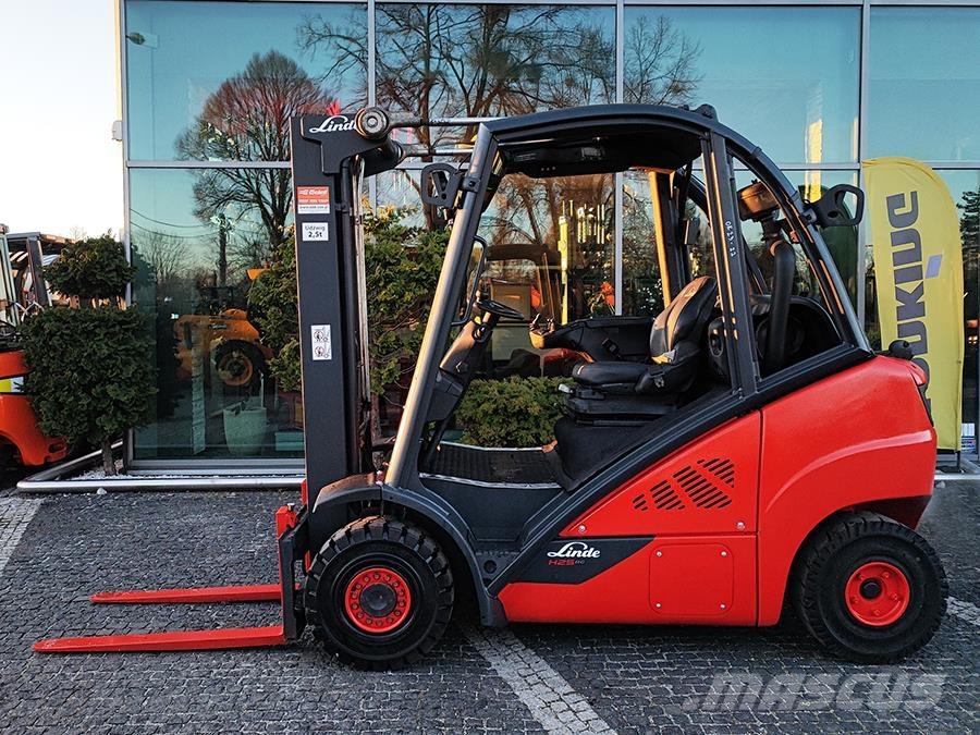 Linde H25T-02 LPG tehnika