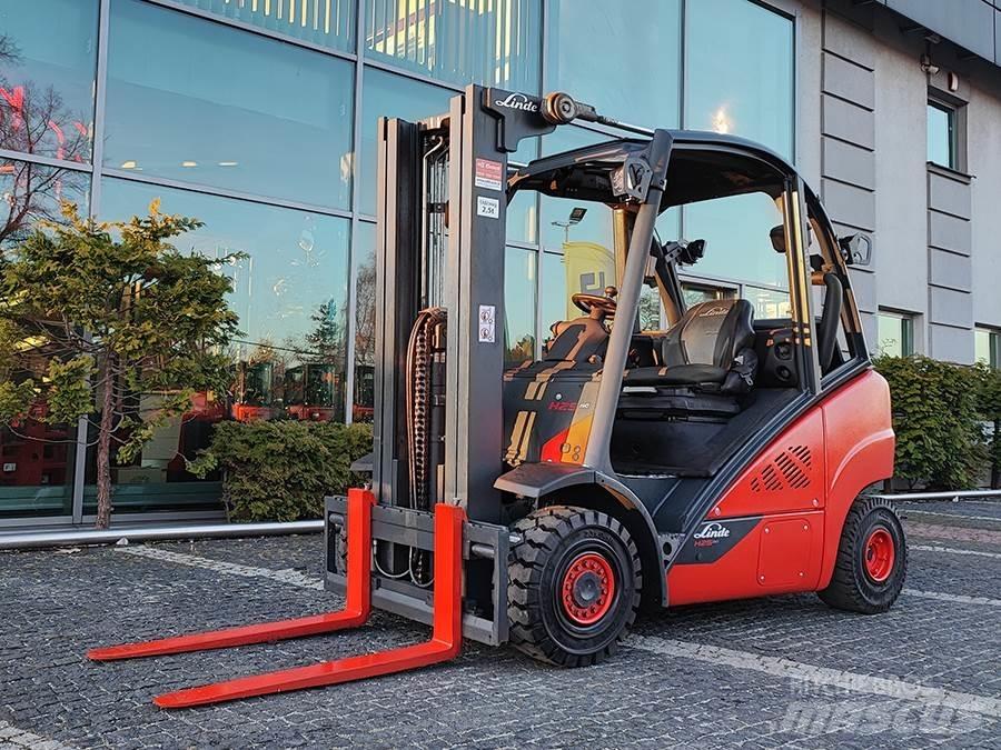 Linde H25T-02 LPG tehnika