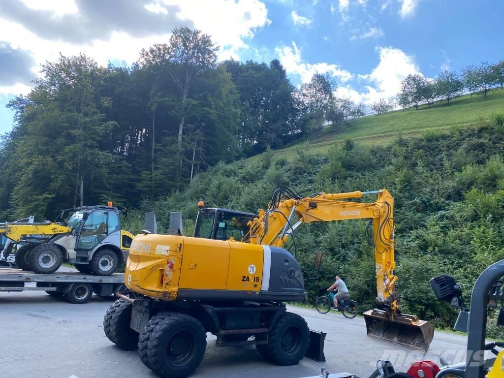Hitachi ZX 140 W-3 Ekskavatori uz riteņiem
