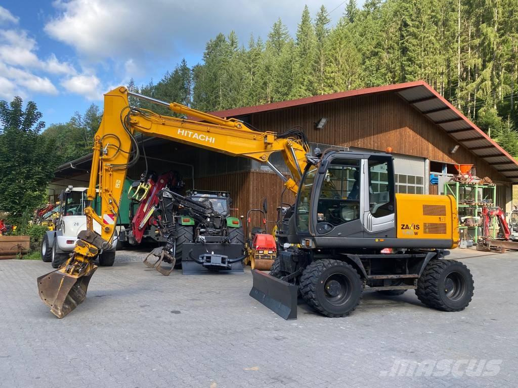 Hitachi ZX 140 W-3 Ekskavatori uz riteņiem