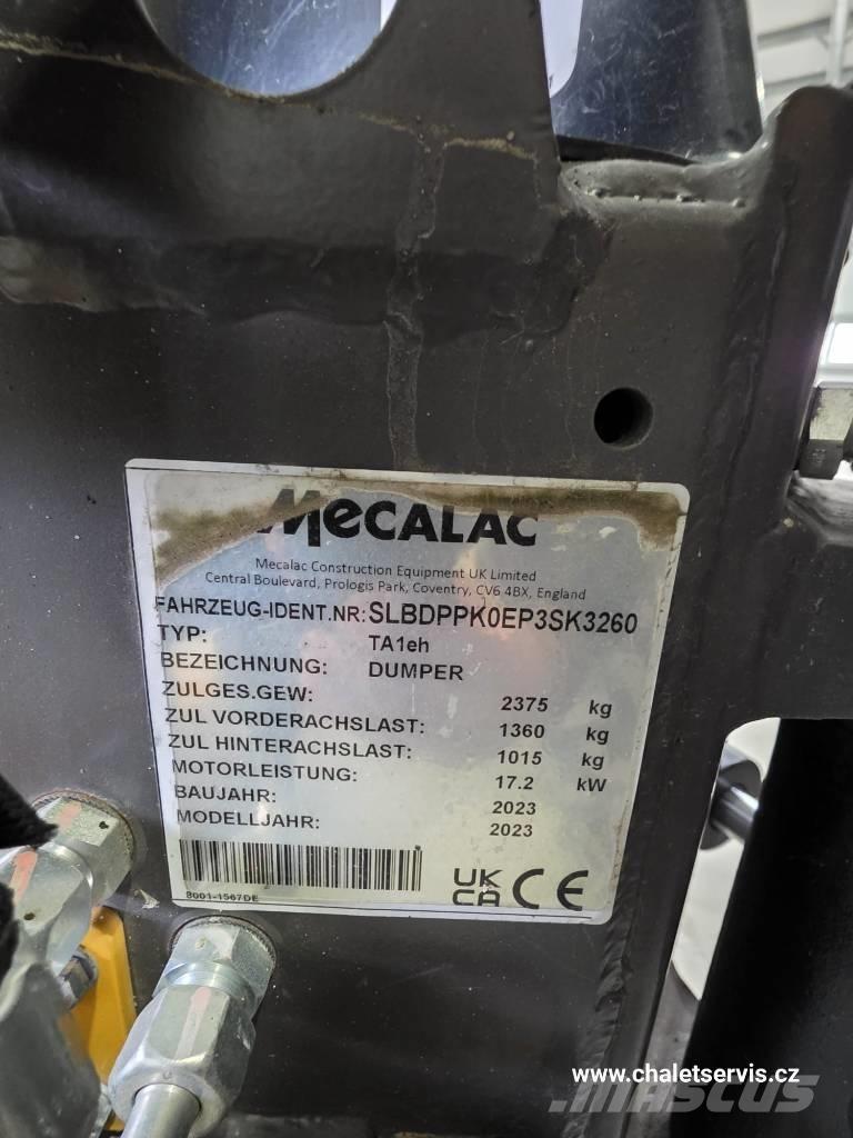 Mecalac TA 1 EH Mini pašizgāzēji