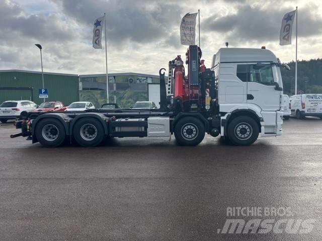 MAN TGS 35.510 8x4/4 Smagās mašīnas ar celtni