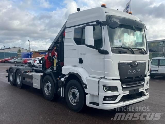 MAN TGS 35.510 8x4/4 Smagās mašīnas ar celtni