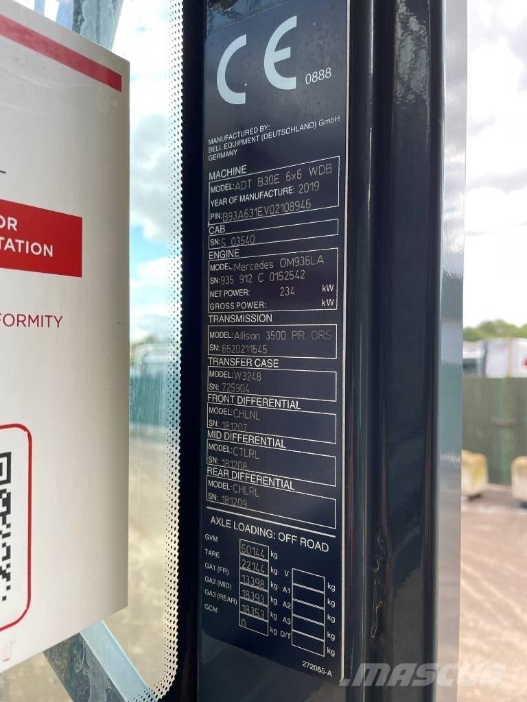 Bell B 30 E Artikulētie pašizgāzēji