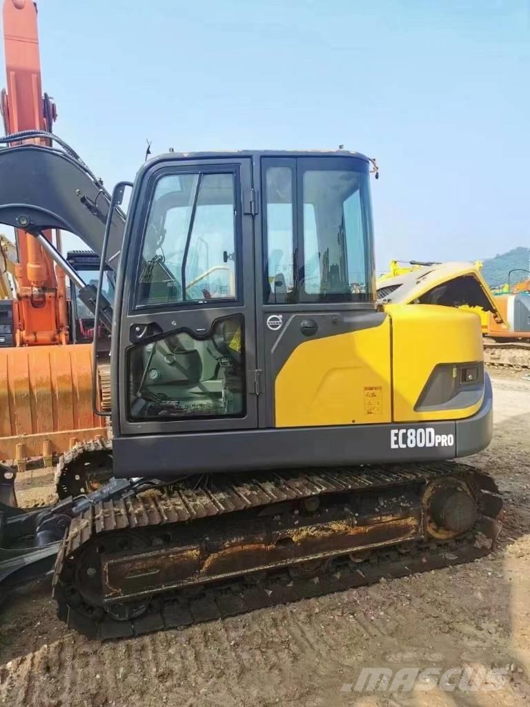 Volvo EC 80D PRO Kāpurķēžu ekskavatori