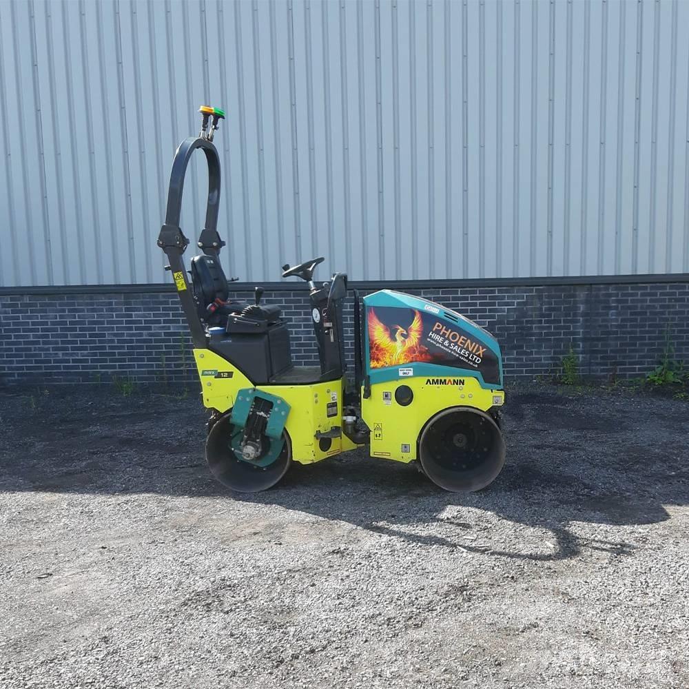 Ammann ARX 12 Divvalču grunts veltņi