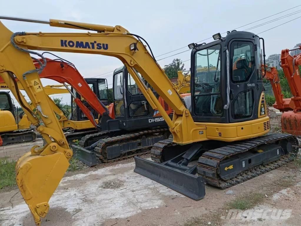 Komatsu PC 55 MR Kāpurķēžu ekskavatori