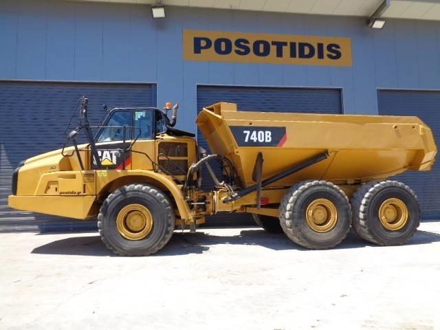 CAT 740 B Artikulētie pašizgāzēji
