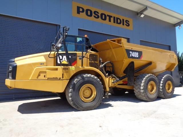 CAT 740 B Artikulētie pašizgāzēji