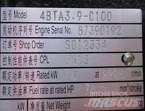 cummins 4BTA3.9-C100 Dzinēji